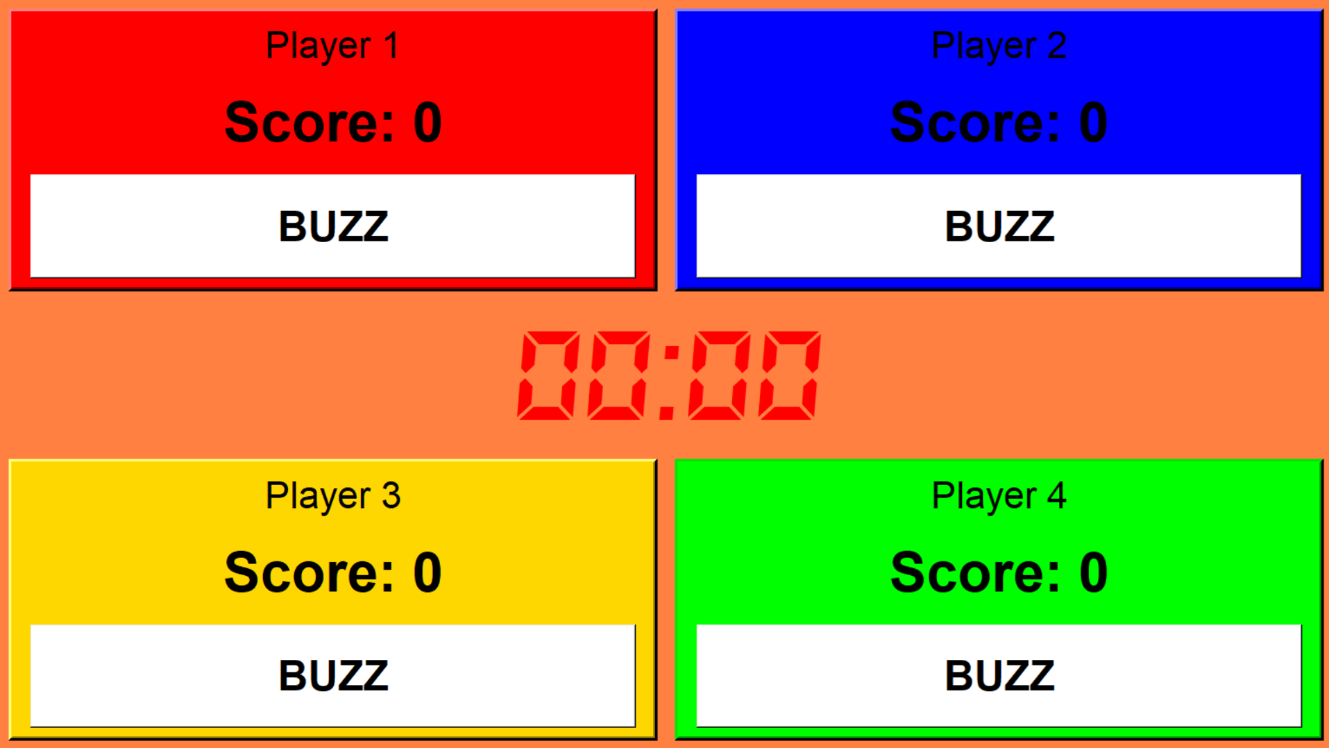 wired buzzer game systems