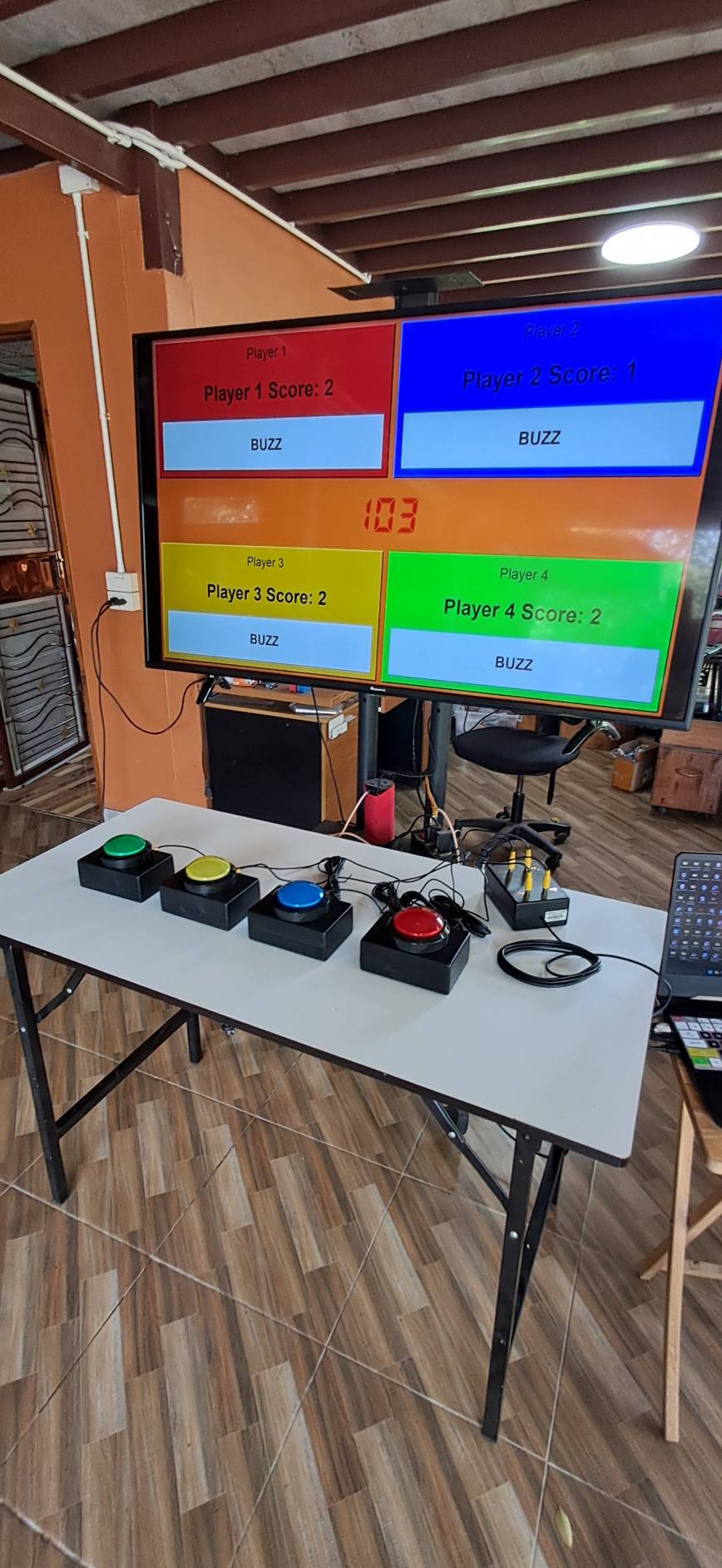 wired buzzer game systems