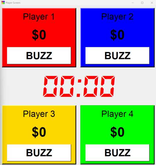 wired buzzer game systems